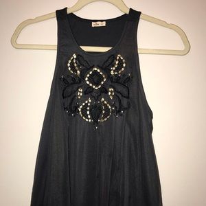 Embroidered Tank Top